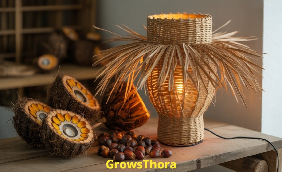 oil palm waste used lamp project